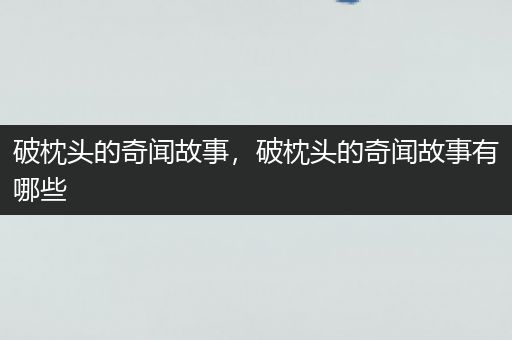 破枕头的奇闻故事，破枕头的奇闻故事有哪些