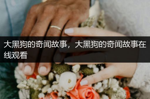 大黑狗的奇闻故事，大黑狗的奇闻故事在线观看