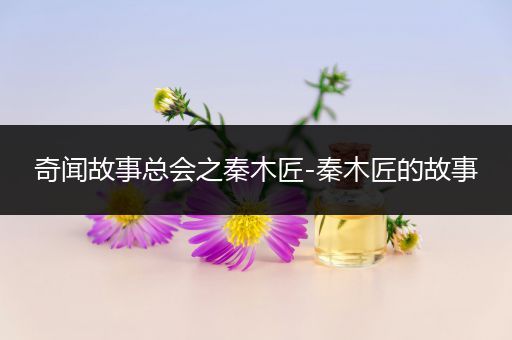 奇闻故事总会之秦木匠-秦木匠的故事