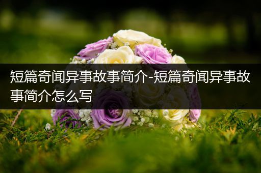 短篇奇闻异事故事简介-短篇奇闻异事故事简介怎么写