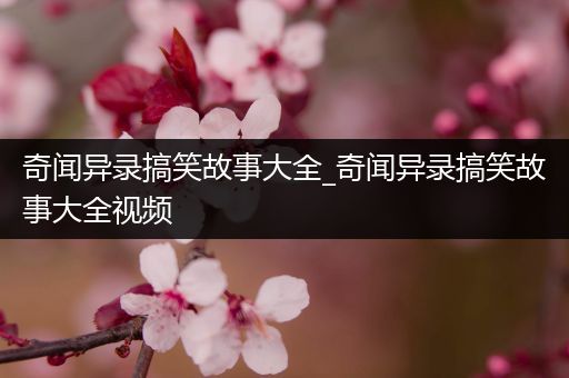 奇闻异录搞笑故事大全_奇闻异录搞笑故事大全视频