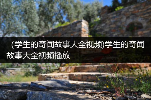 （学生的奇闻故事大全视频)学生的奇闻故事大全视频播放