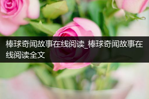棒球奇闻故事在线阅读_棒球奇闻故事在线阅读全文