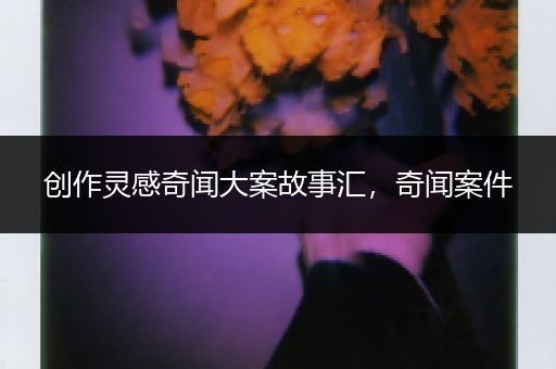 创作灵感奇闻大案故事汇，奇闻案件