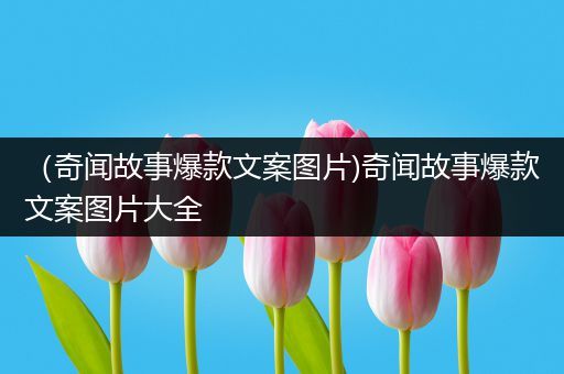 （奇闻故事爆款文案图片)奇闻故事爆款文案图片大全