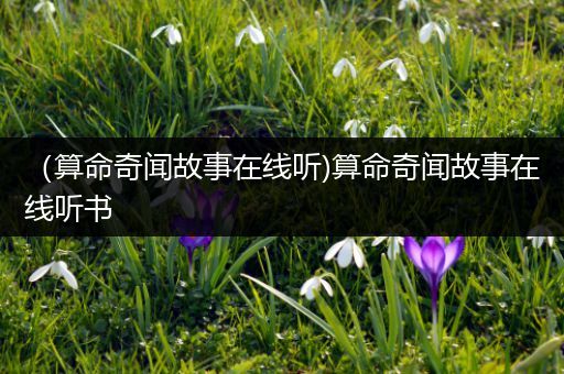 （算命奇闻故事在线听)算命奇闻故事在线听书