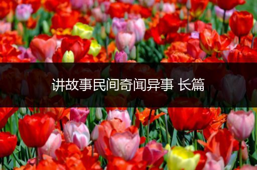 讲故事民间奇闻异事 长篇
