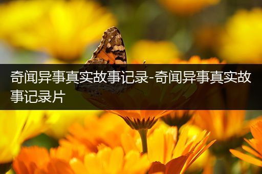 奇闻异事真实故事记录-奇闻异事真实故事记录片