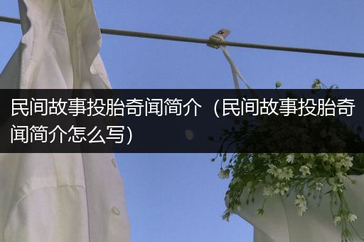 民间故事投胎奇闻简介（民间故事投胎奇闻简介怎么写）