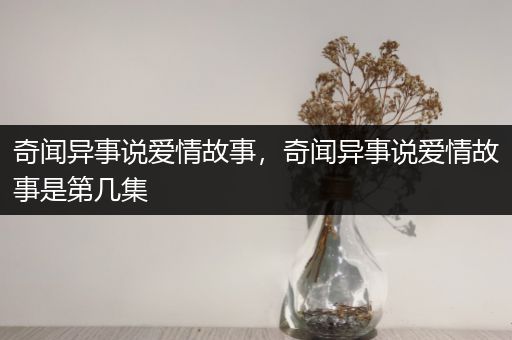 奇闻异事说爱情故事，奇闻异事说爱情故事是第几集