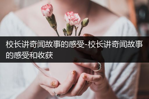 校长讲奇闻故事的感受-校长讲奇闻故事的感受和收获