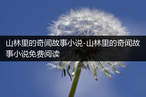 山林里的奇闻故事小说-山林里的奇闻故事小说免费阅读