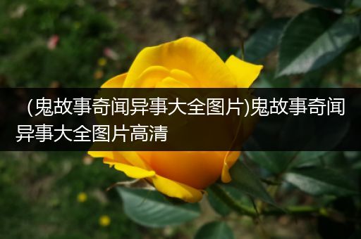 （鬼故事奇闻异事大全图片)鬼故事奇闻异事大全图片高清