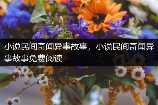 小说民间奇闻异事故事，小说民间奇闻异事故事免费阅读