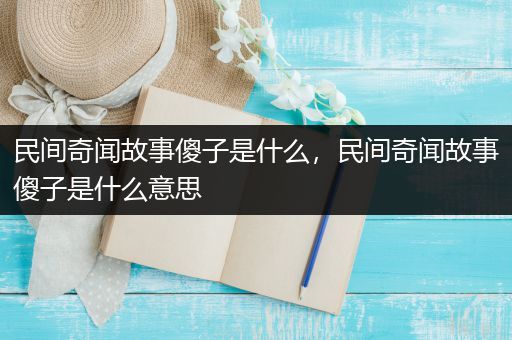 民间奇闻故事傻子是什么，民间奇闻故事傻子是什么意思