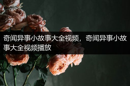 奇闻异事小故事大全视频，奇闻异事小故事大全视频播放