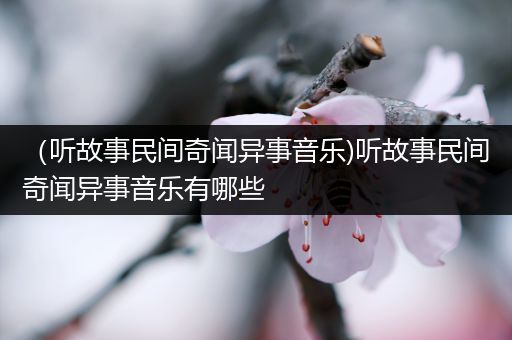 （听故事民间奇闻异事音乐)听故事民间奇闻异事音乐有哪些