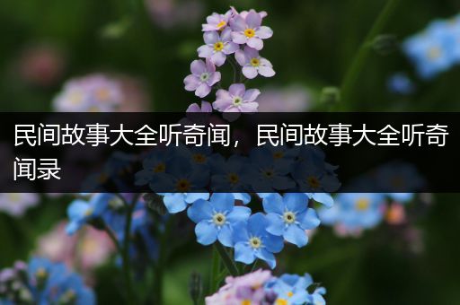 民间故事大全听奇闻，民间故事大全听奇闻录