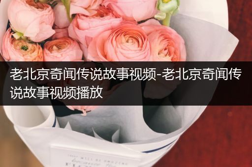 老北京奇闻传说故事视频-老北京奇闻传说故事视频播放