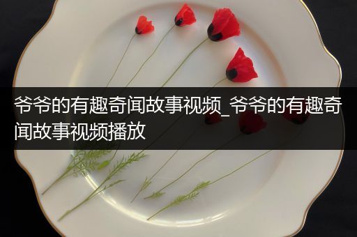 爷爷的有趣奇闻故事视频_爷爷的有趣奇闻故事视频播放