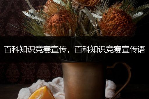 百科知识竞赛宣传，百科知识竞赛宣传语