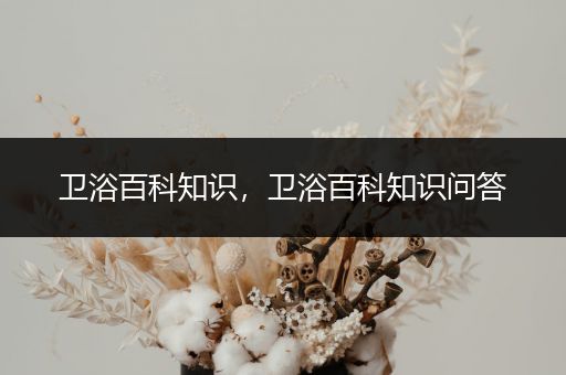 卫浴百科知识，卫浴百科知识问答