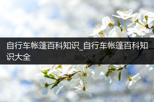 自行车帐篷百科知识_自行车帐篷百科知识大全