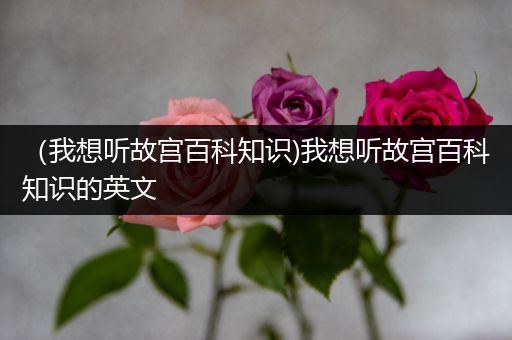 （我想听故宫百科知识)我想听故宫百科知识的英文