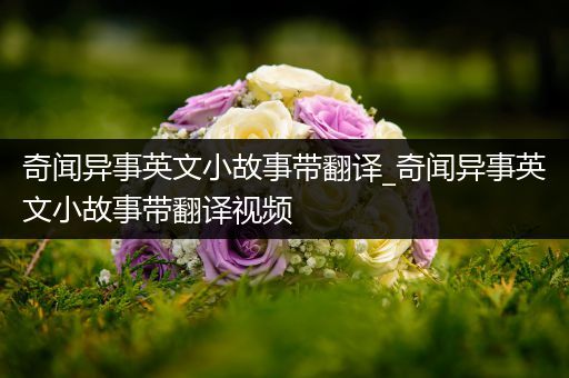 奇闻异事英文小故事带翻译_奇闻异事英文小故事带翻译视频