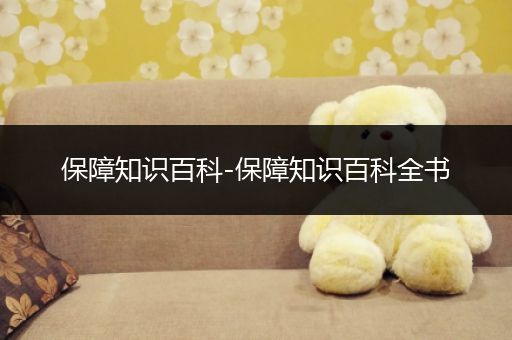 保障知识百科-保障知识百科全书