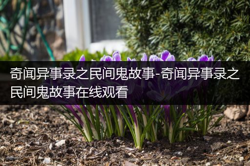 奇闻异事录之民间鬼故事-奇闻异事录之民间鬼故事在线观看
