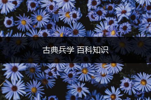 古典兵学 百科知识