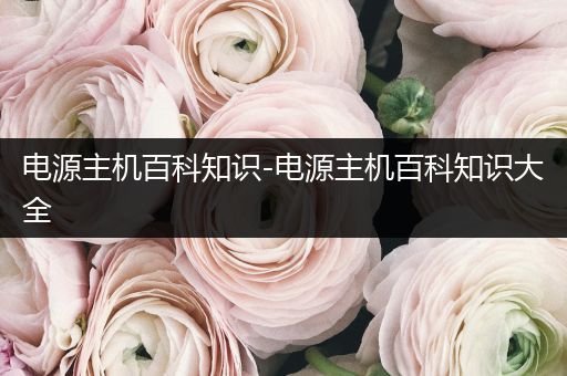 电源主机百科知识-电源主机百科知识大全