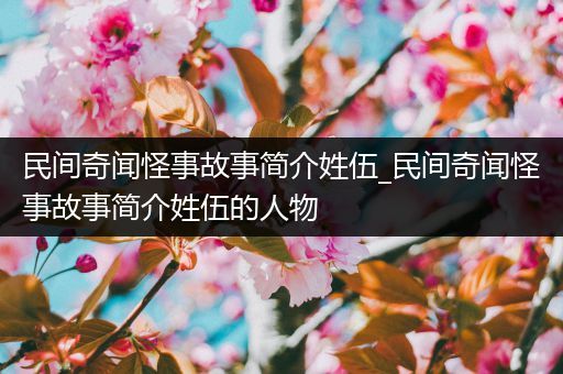 民间奇闻怪事故事简介姓伍_民间奇闻怪事故事简介姓伍的人物