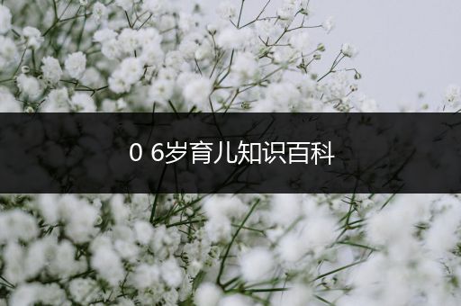 0 6岁育儿知识百科