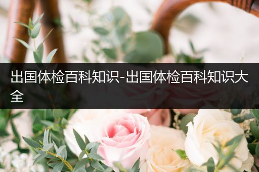 出国体检百科知识-出国体检百科知识大全