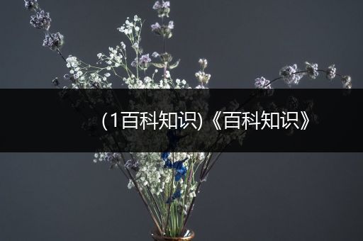 （1百科知识)《百科知识》