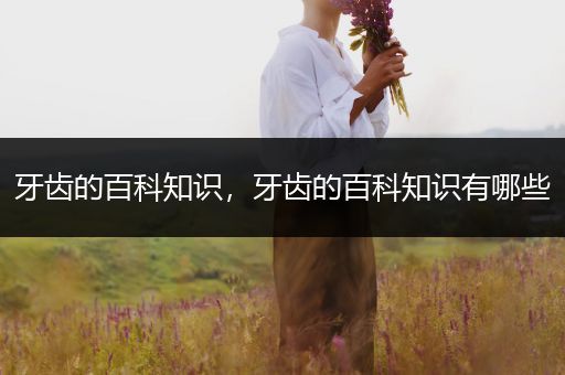 牙齿的百科知识，牙齿的百科知识有哪些
