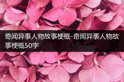 奇闻异事人物故事梗概-奇闻异事人物故事梗概50字