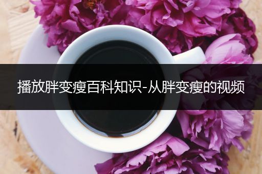 播放胖变瘦百科知识-从胖变瘦的视频