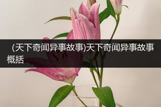 （天下奇闻异事故事)天下奇闻异事故事概括