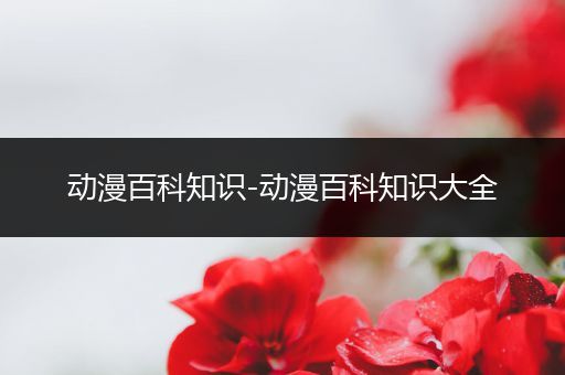 动漫百科知识-动漫百科知识大全
