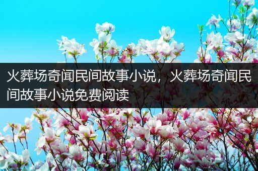 火葬场奇闻民间故事小说，火葬场奇闻民间故事小说免费阅读