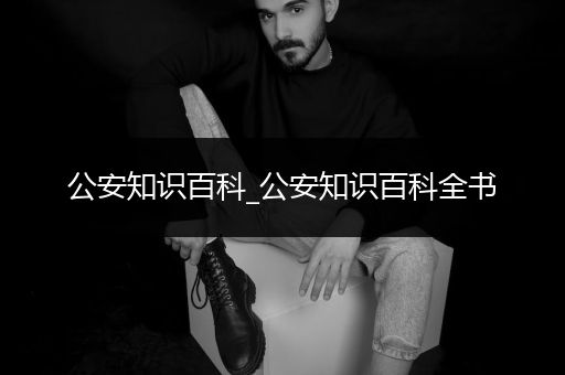 公安知识百科_公安知识百科全书