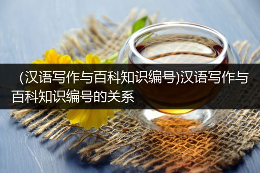 （汉语写作与百科知识编号)汉语写作与百科知识编号的关系