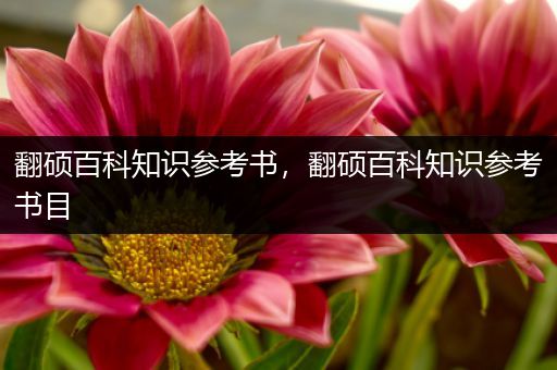 翻硕百科知识参考书，翻硕百科知识参考书目