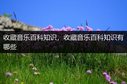 收藏音乐百科知识，收藏音乐百科知识有哪些