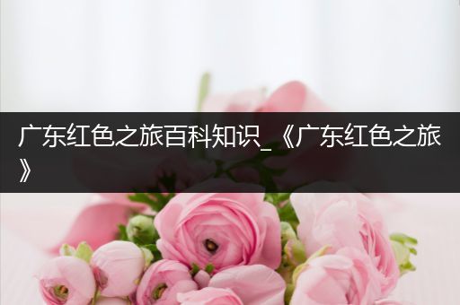 广东红色之旅百科知识_《广东红色之旅》