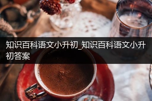 知识百科语文小升初_知识百科语文小升初答案