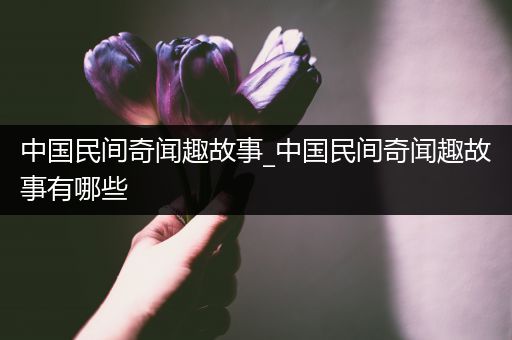 中国民间奇闻趣故事_中国民间奇闻趣故事有哪些